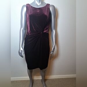Calvin Klein Rich Purple Midi Dress 12